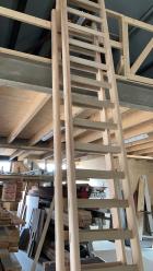 Twee nieuwe ladders voor toren Pingjum