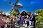 2025 Witmarsum - Prinses Beatrix bezoekt onze molen De Onderneming in Witmarsum