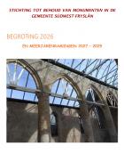 2025 Begroting 2026 en Meerjarenramingen 2027-2029