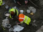 2018  Bolsward: Archeologie op het Broereplein               